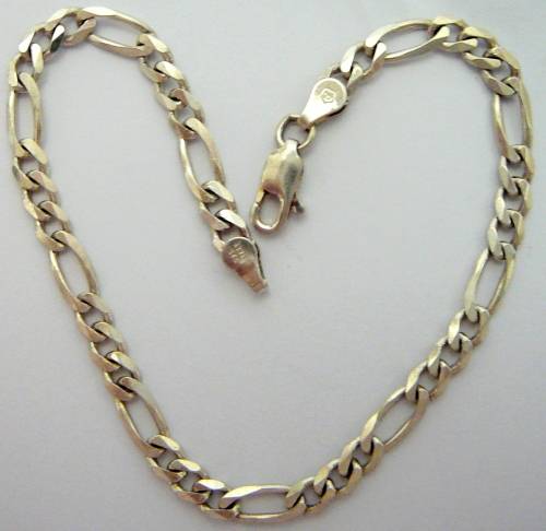 A Sterling Silver Bracelet Chain