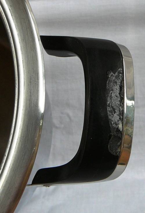 A Selection of 3 AMC 24 cm Stainless Steel Pots