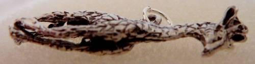 A Sterling Silver Charm - A Giraffe