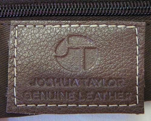 A Stylish Dark Brown Leather Handbag by Joshua Taylor