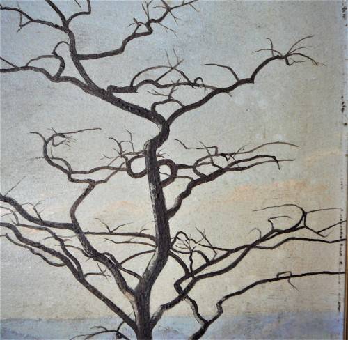 An Old Oil Painting of a Veld Scene by RS Wynne