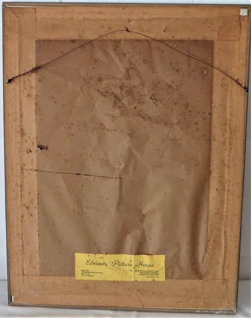 An Old Oil Painting of a Veld Scene by RS Wynne