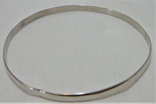 A Sterling Silver Bangle