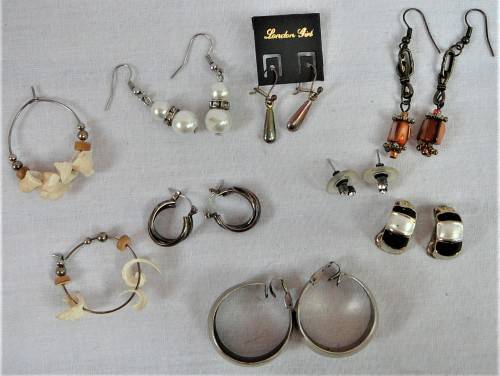 An Assortment of Costume Jewellery Earrings