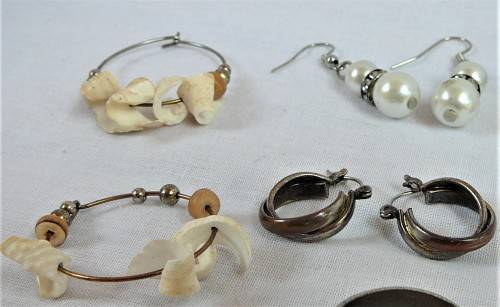 An Assortment of Costume Jewellery Earrings
