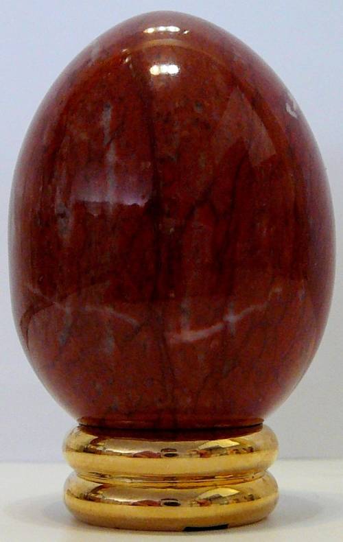 From The Franklin Mint - The Collectors Treasury of Eggs `Egyptian Carnelian Style`