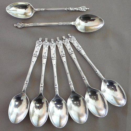 Silver Plated Apostle Spoons