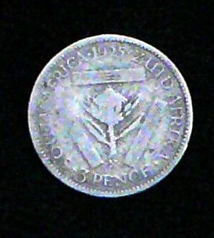 RARE 1925 PROTEA Three Pence