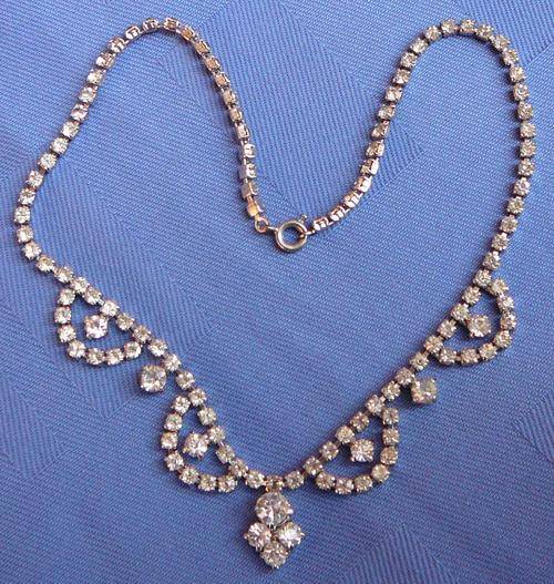Very Fine Diamante Necklace