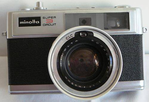Minolta HI-MATIC 11 Camera and Leather Case