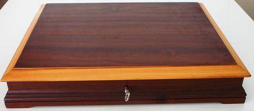 Wooden Stamp Collectors Box