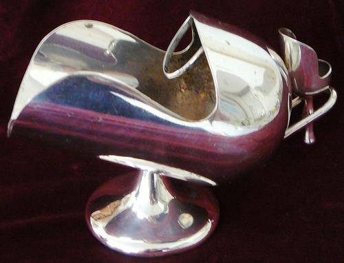 Vintage EPNS Sugar Bowl and Scoop