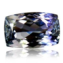 1.25CT TANZANITE [HKD CERTIFIED] CUSHION BLUE VIOLET, VVS Value: R8'650.00