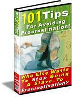 101 TIPS FOR AVOIDING PROCRASTINATION (FREE DELIVERY)