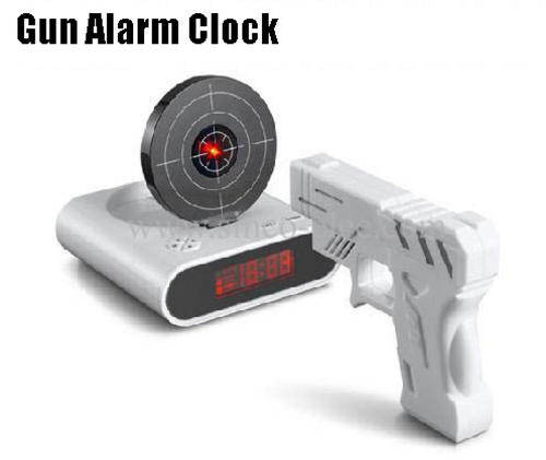 Gun Alarm Clock - This is Too Cute For Words...