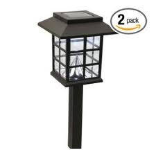 Set of 2 Moonray Solar Garden Lights