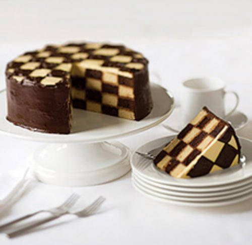 Checkerboard Cake Pan Set