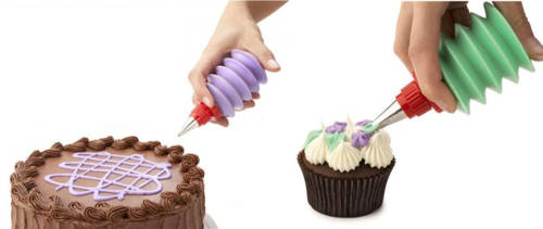 Set Of 4 Accordion Squeeze Bottles