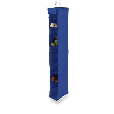 Ten Shelf Hanging Shoe Organizer in Beige