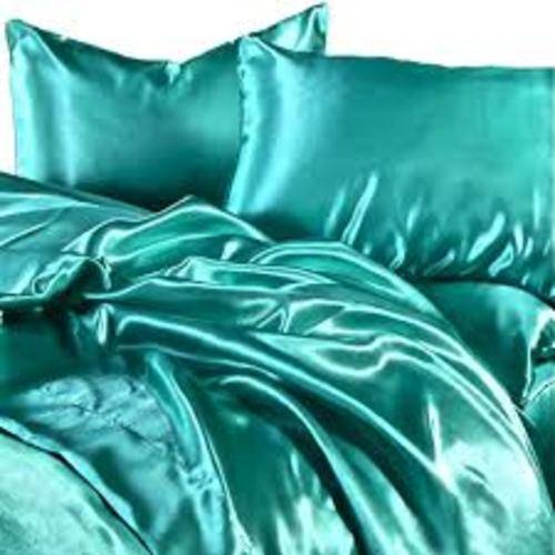 New TURQUOISE TIFFANY BLUE Charmeuse Lingerie Satin Sheet Set Queen BY SCENT-SATION