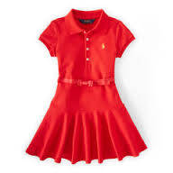 Girls POLO skirt and top set