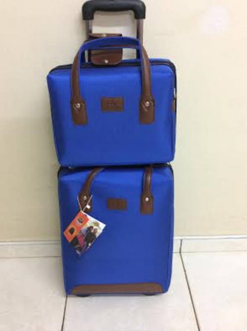 Travel Trolley Luggage + Vanity, ABS with Universal Wheels