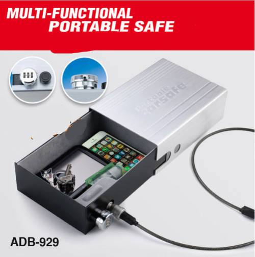 Multi-functional portable safe