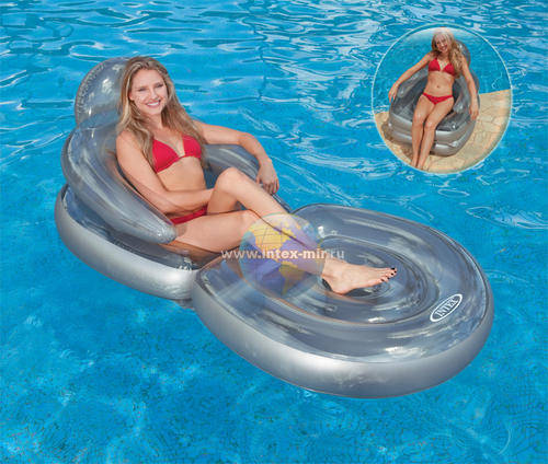 Intex 2 in 1 Suntanner Folding Lounger & Chair - RELAX IN THE SUN!!!