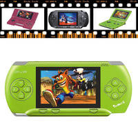 New Green PVP Pocket Hand Held Game Console with 9999 Games