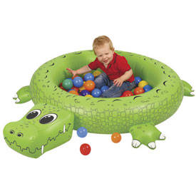 Inflatable Crocodile Playball Pool