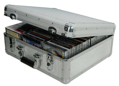 Citronic / Skytronic CD Case Aluminium 96 CDs