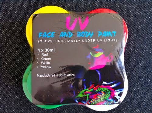 Lumo UV Body Paint Pack
