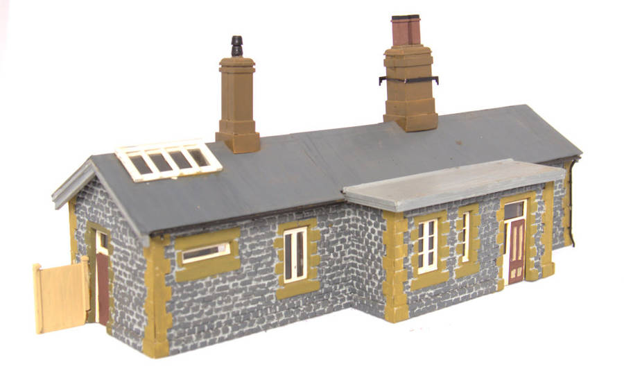 OO Gauge GWR Station Building (Ratio Kit 504)