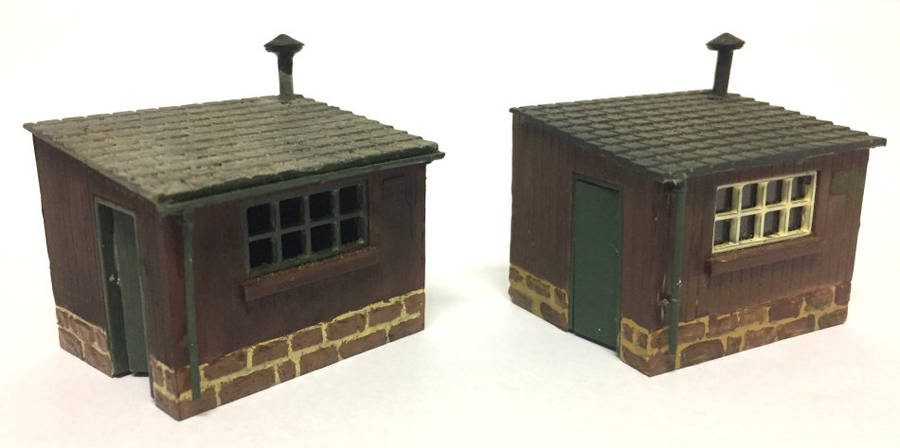 OO Gauge Line Side Huts (2)