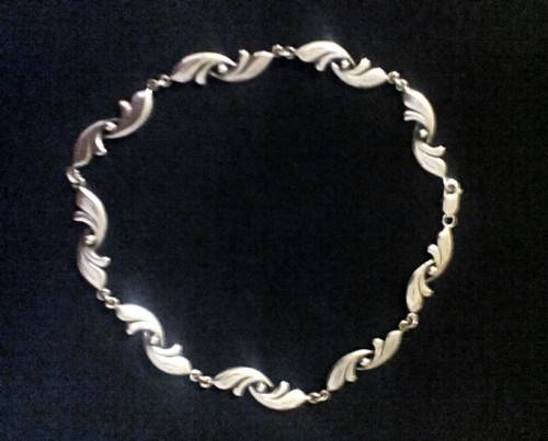 Sterling silver Candida style necklace