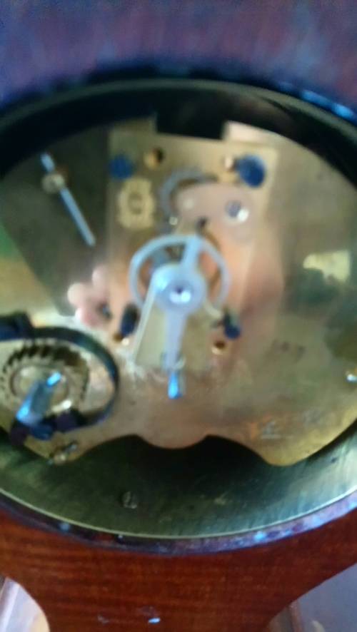 Edwardian wind up ball clock