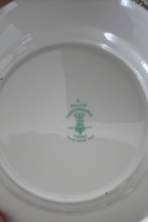 Five Crown Staffordshire plates