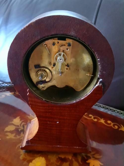 Edwardian wind up ball clock