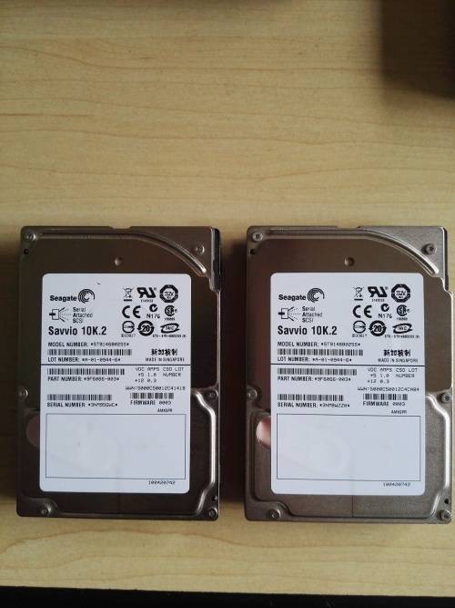 Seagate Savio 10k rpm 146Gb drives