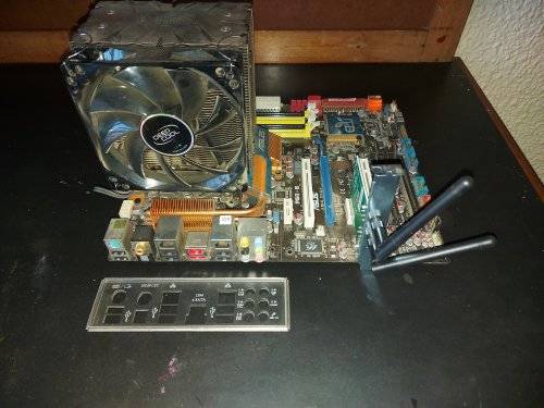 Asus P5Q-E Motherboard and Intel Q9550 CPU Bundle