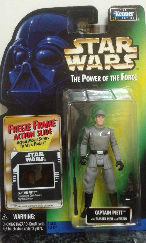 Star Wars POTF Captain Piett with Blaster Rifle and Pistol