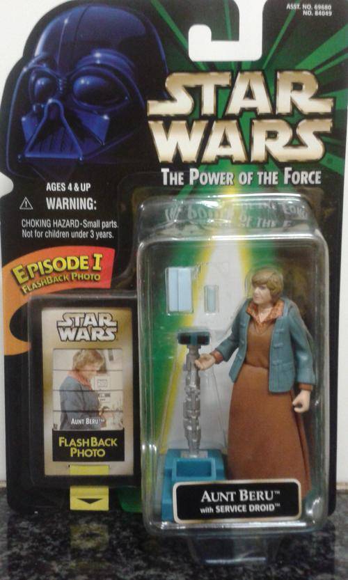 Star Wars POTF Aunt Beru with Service Droid
