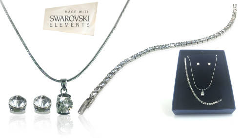 Elegant Swarovski Trio set
