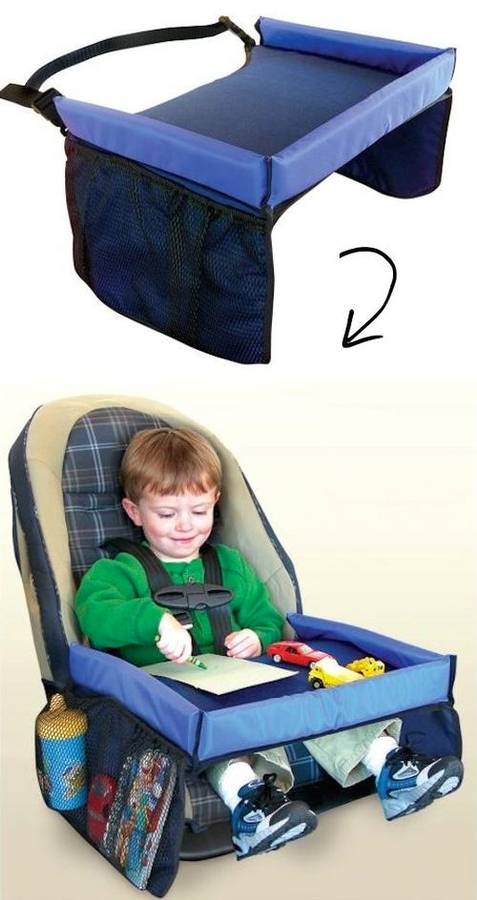 Free Shipping Waterprood Play and Snack Tray/ Car Seat Tray