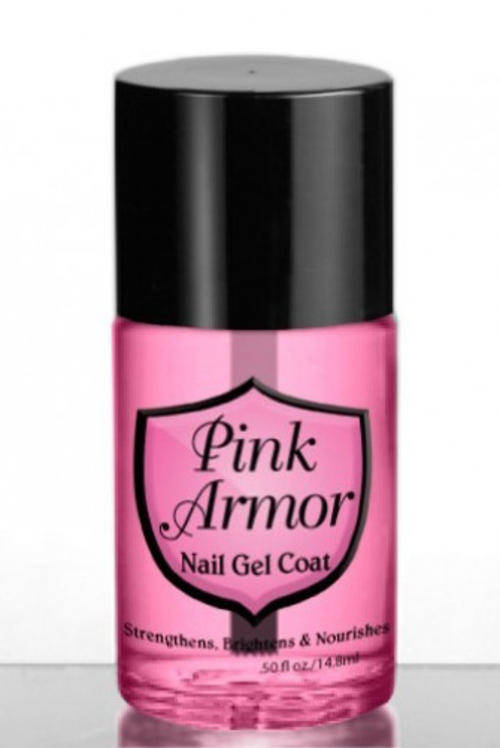 2 X PINK ARMOR NAIL GEL