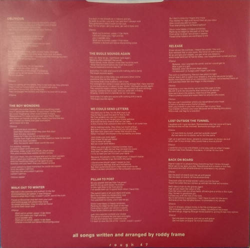 Aztec Camera "High Land, Hard Rain" 1983 UK pressing