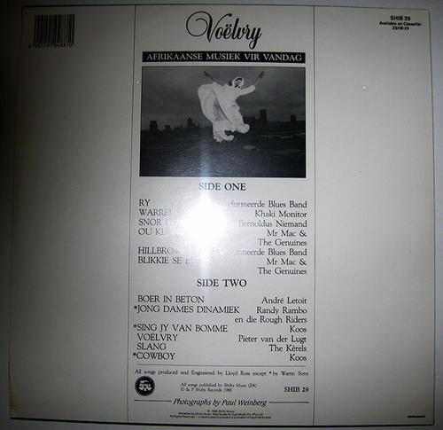 Various Artists - Voëlvry - Afrikaanse Musiek vir vandag - Shifty Records