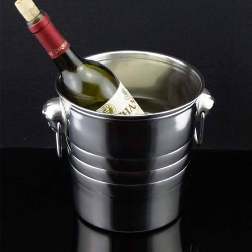5 L CLASSIC STAINLESS STEEL ICE BUCKET / WINE COOLER LTD STOCK R145