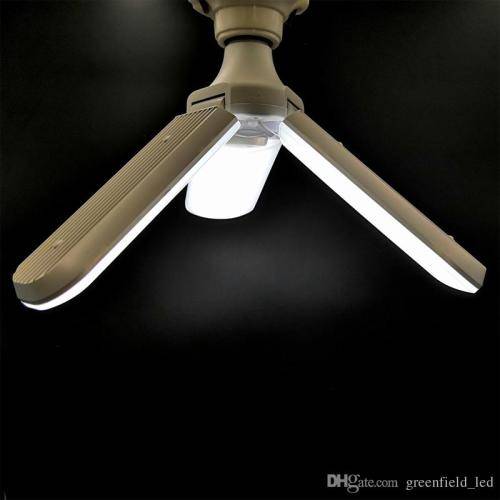 50W AC 220V FOLDABLE FAN LED BULB / SUPER BRIGHT LIGHT / LTD STOCK AVAILABLE !!