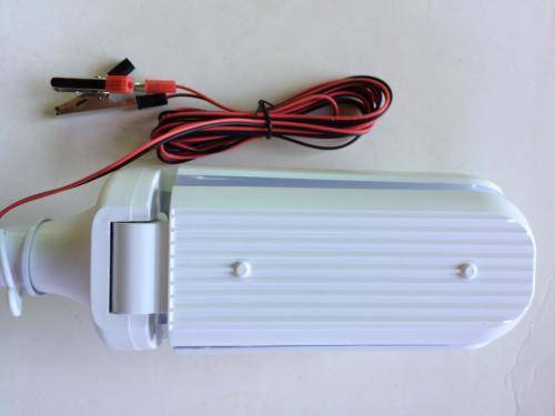 50W 12V DC FOLDABLE FAN LED BULB / LIGHT